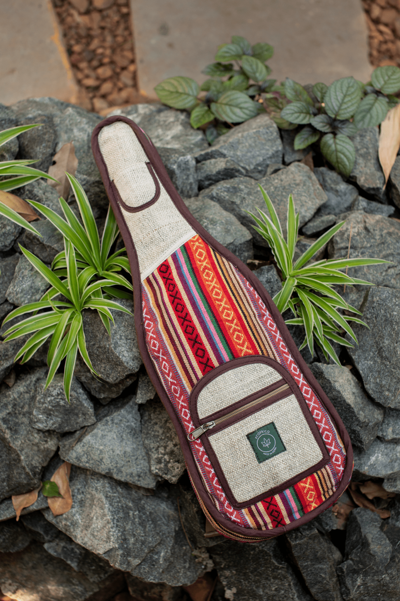 LULLABY hemp ukulele bag - Ecofrico