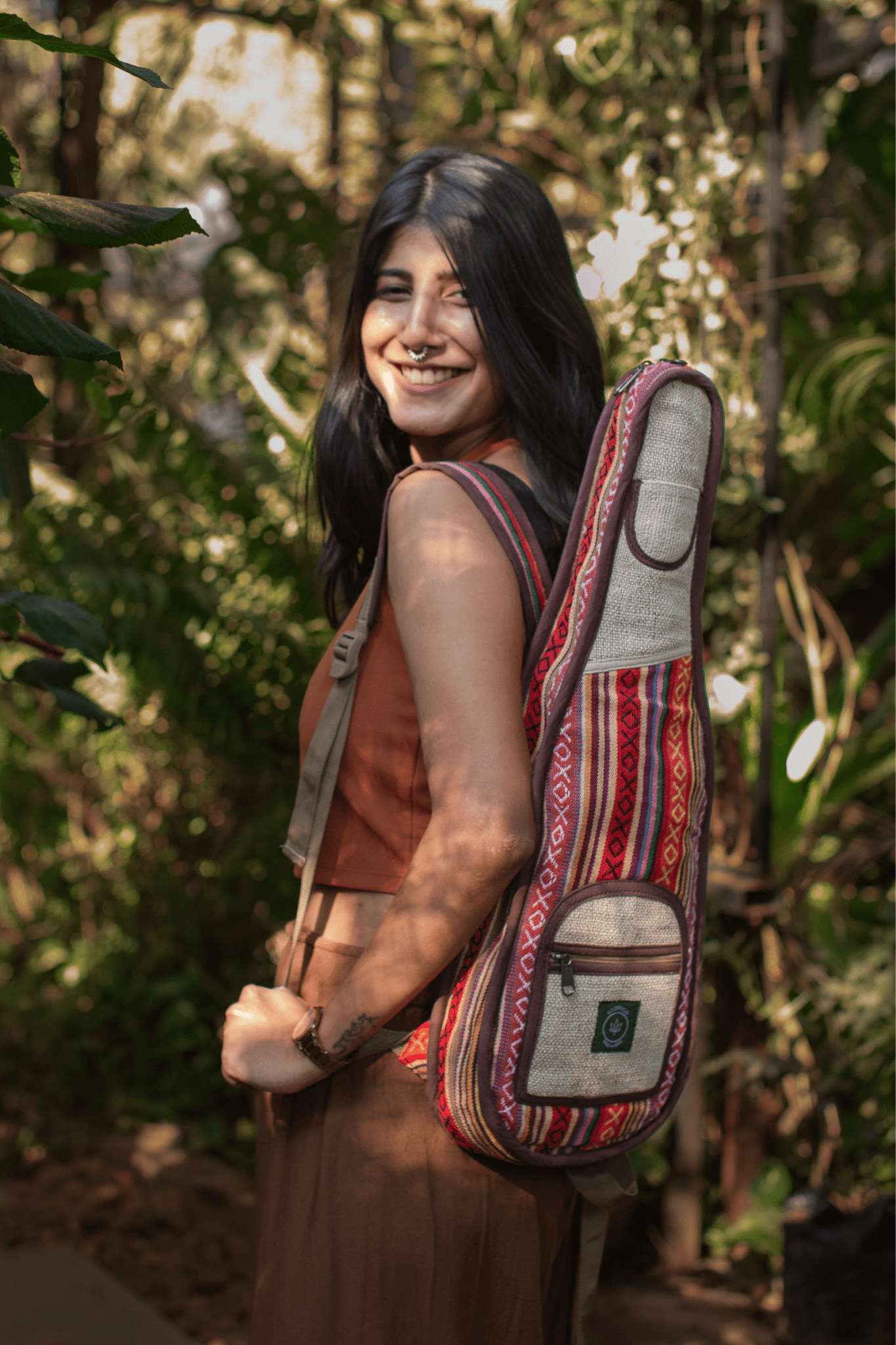 LULLABY hemp ukulele bag - Ecofrico