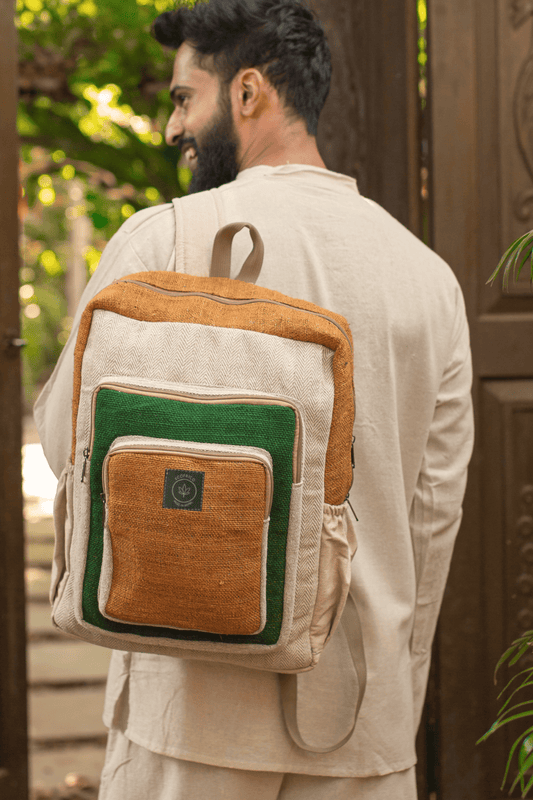 NOMAD hemp large backpack - Ecofrico