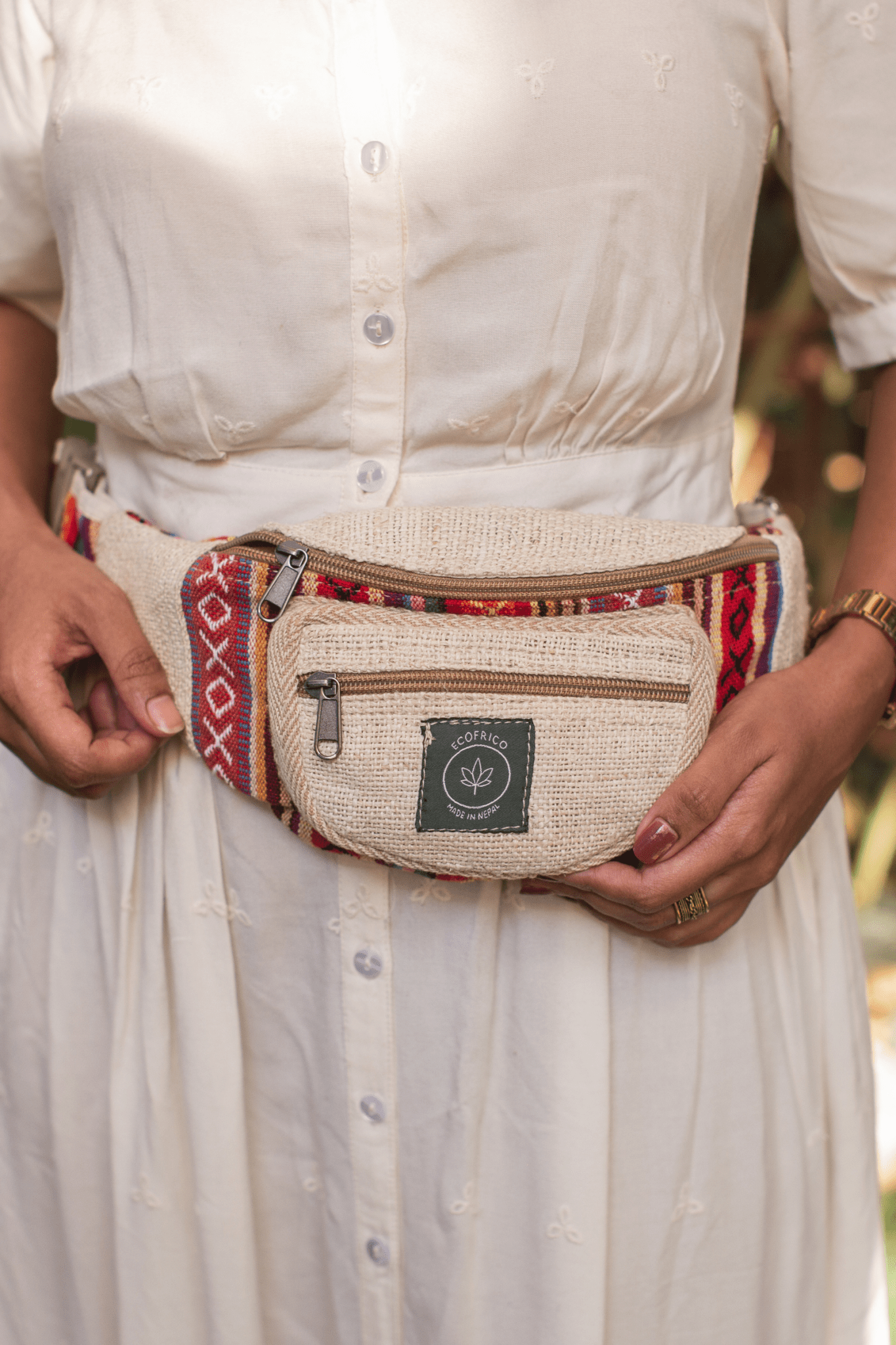 PEAK hemp fanny pack - Ecofrico