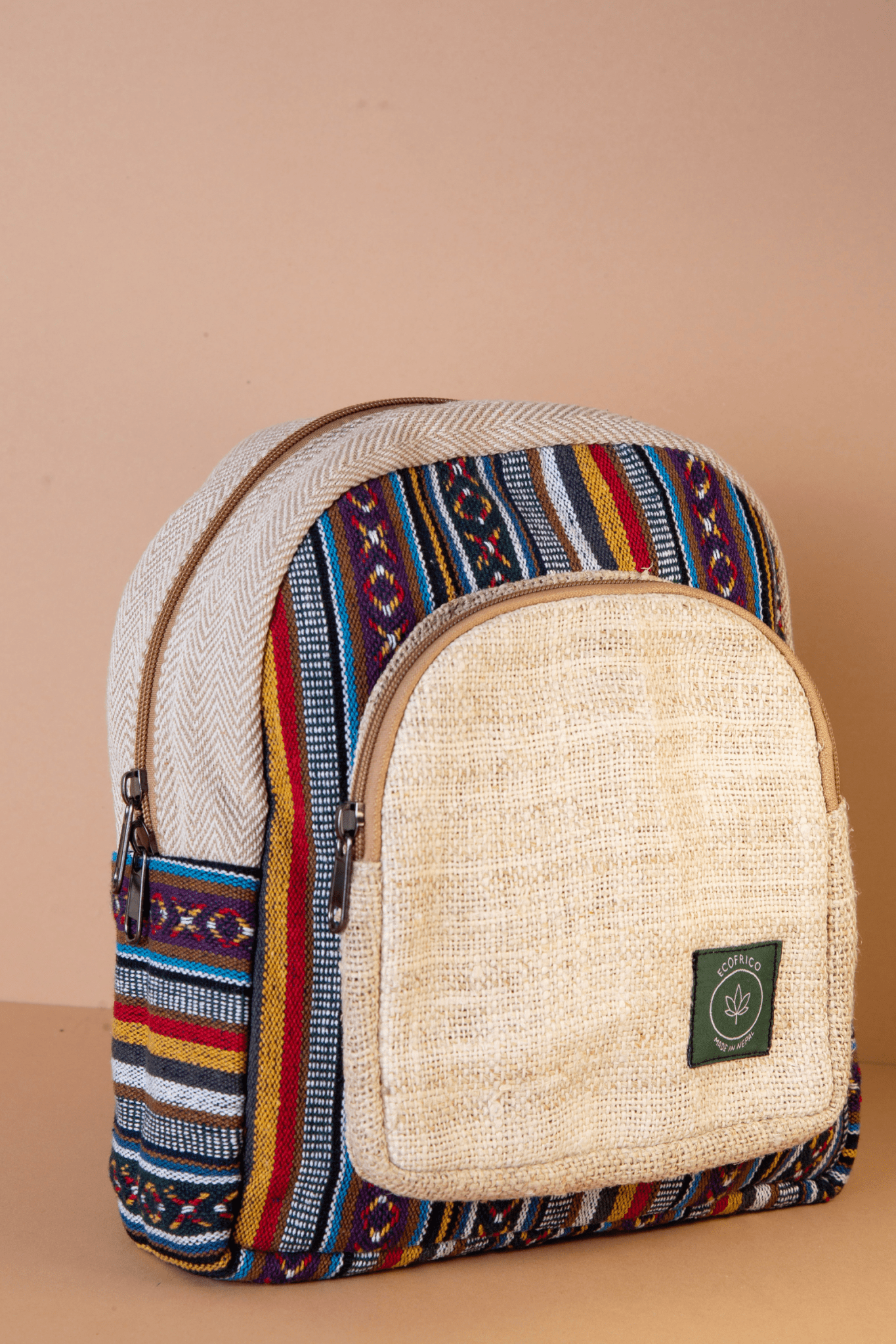 RIPPLE hemp mini backpack - Ecofrico