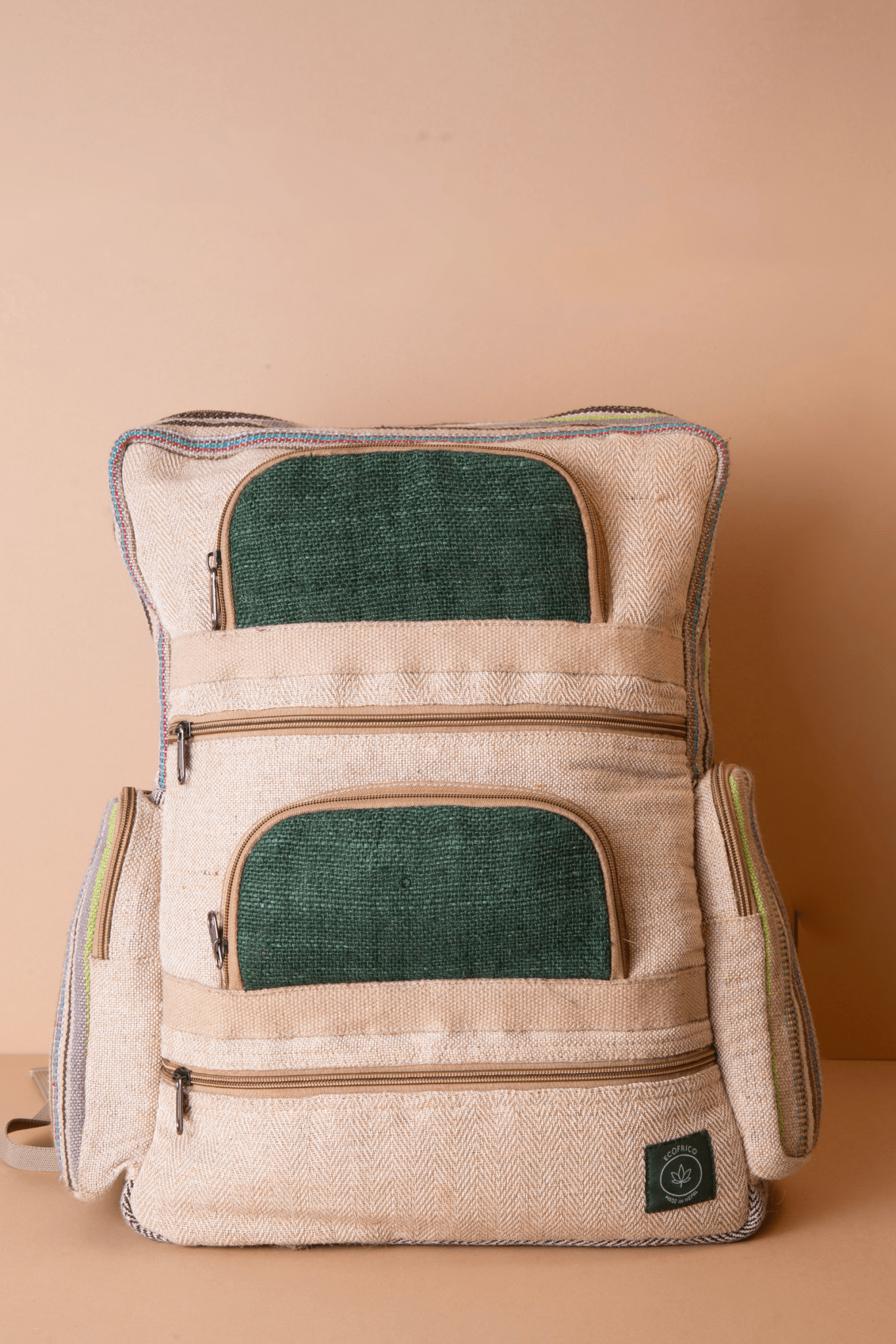 SEQUOIA hemp backpack xl - Ecofrico