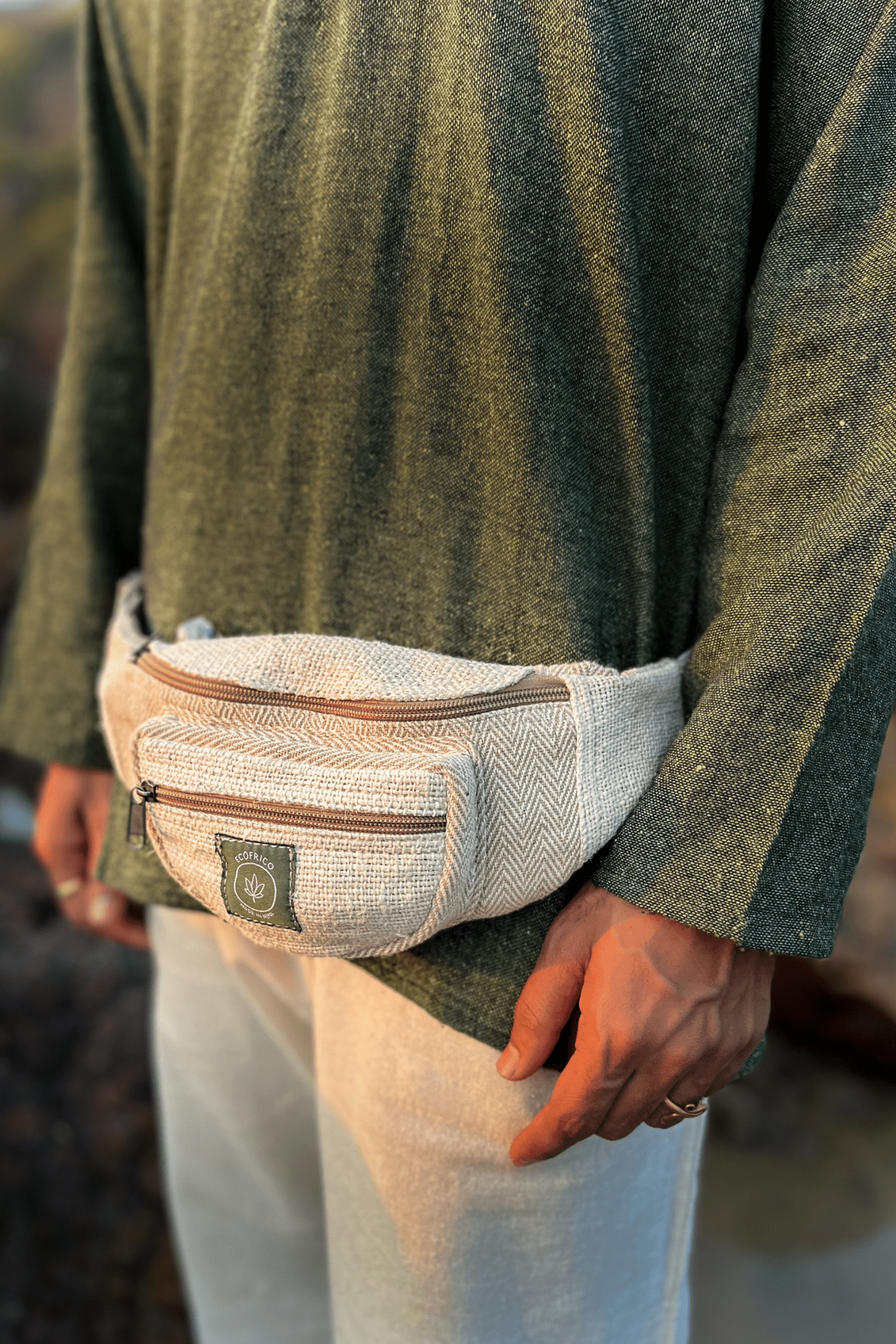 SUMMIT hemp fanny pack - Ecofrico