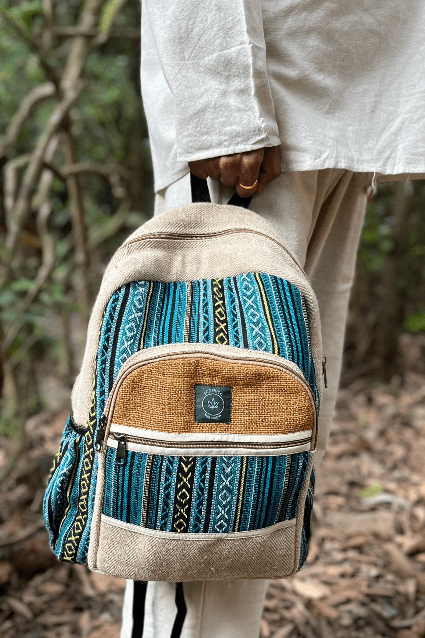 VITALITY hemp backpack large - Ecofrico