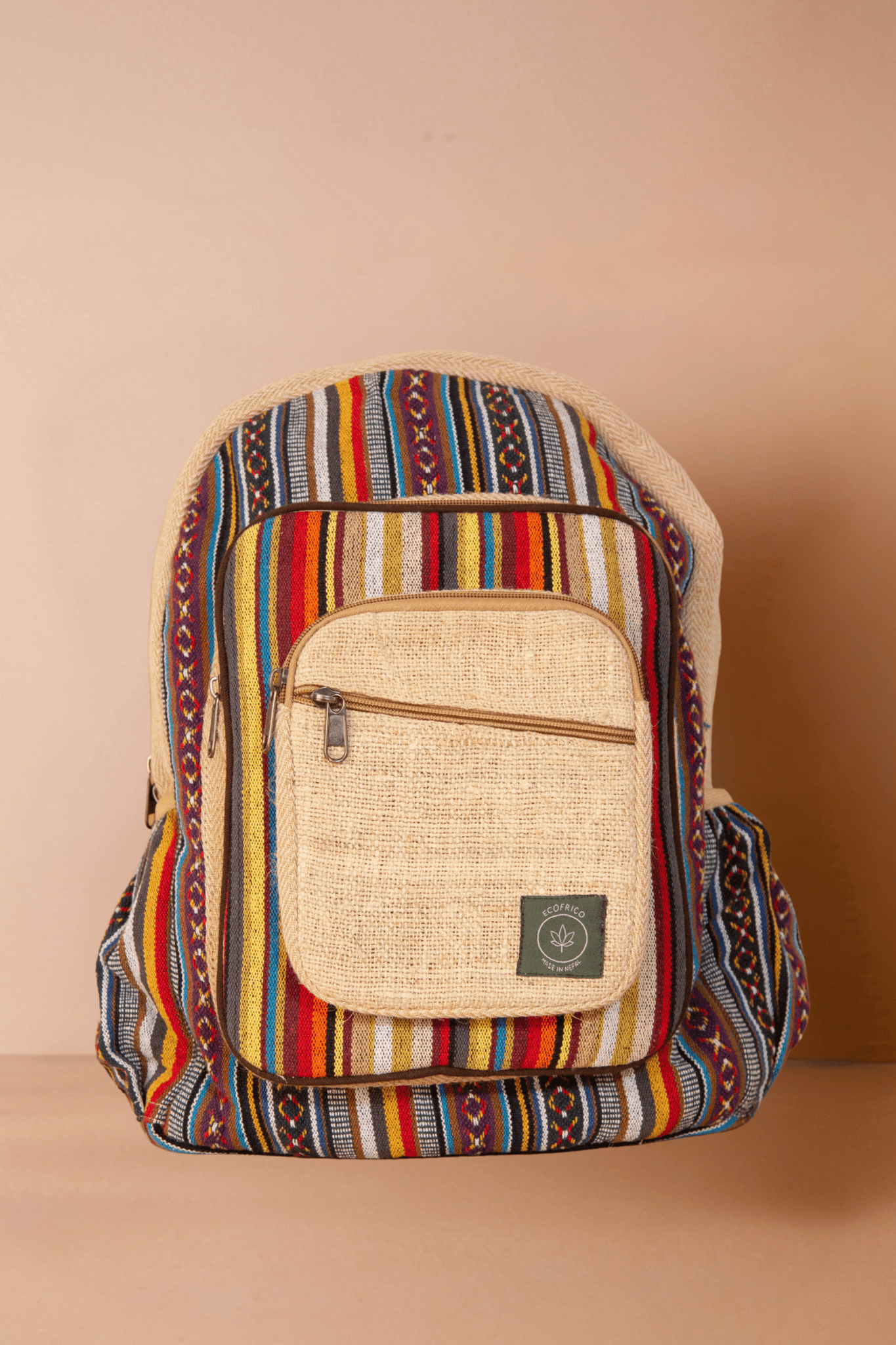 WANDERER hemp backpack large - Ecofrico