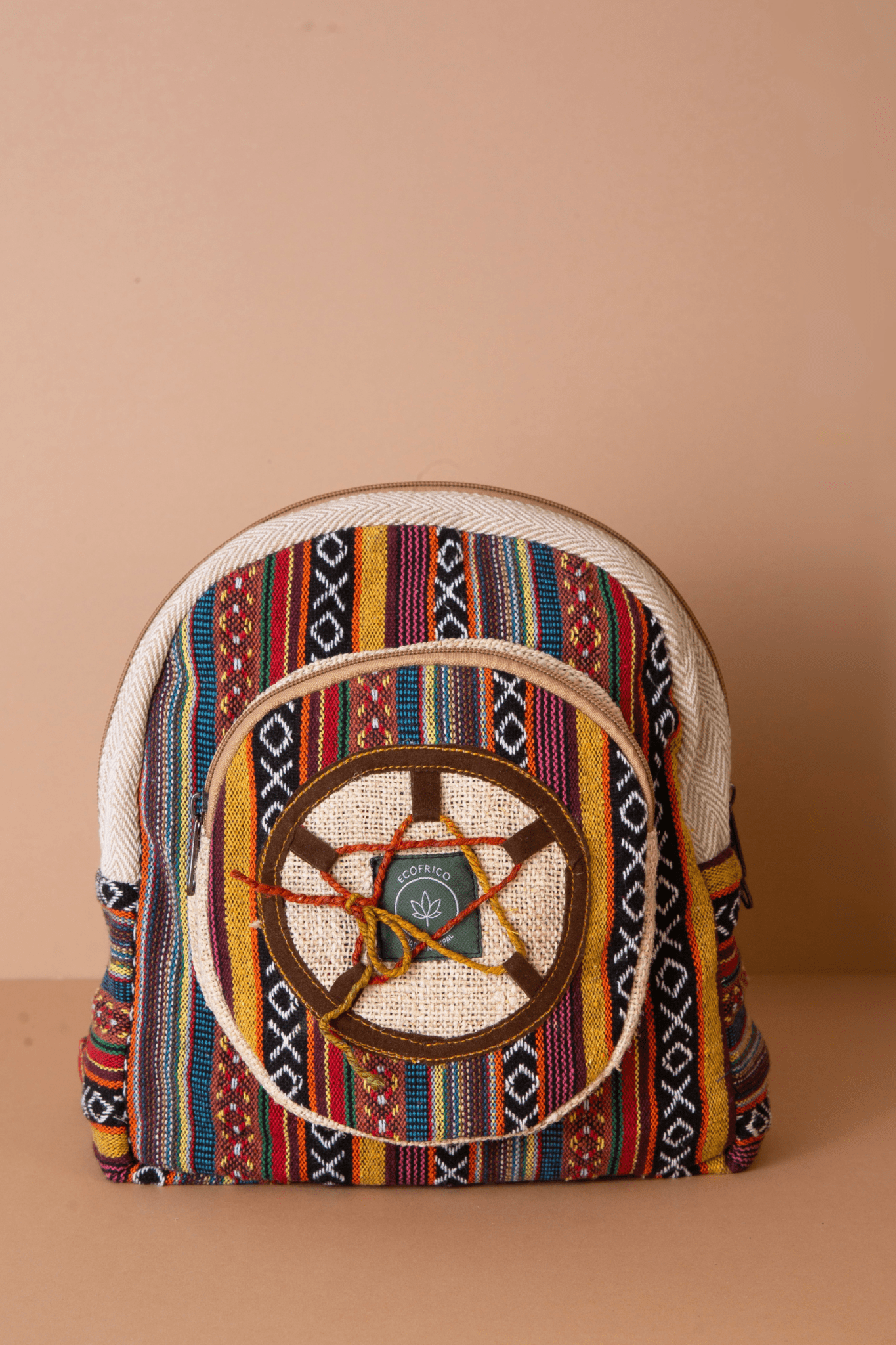 WILDFLOWER hemp backpack mini - Ecofrico